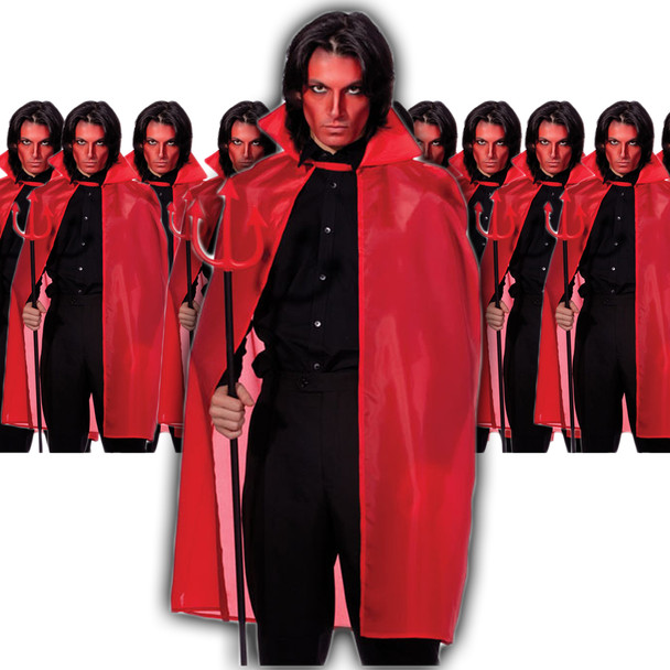 Costume Red Cape Bulk Wholesale 45" 4521C