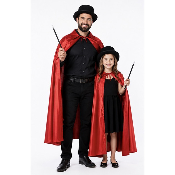 Black Cape Bulk Wholesale Costume 45" 4524D
