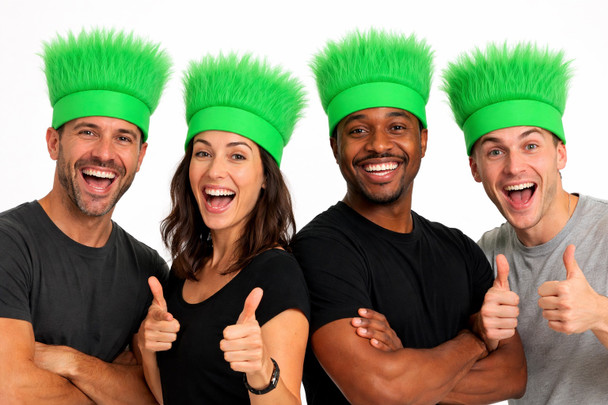 St Patricks Day Irish Wig  6029D