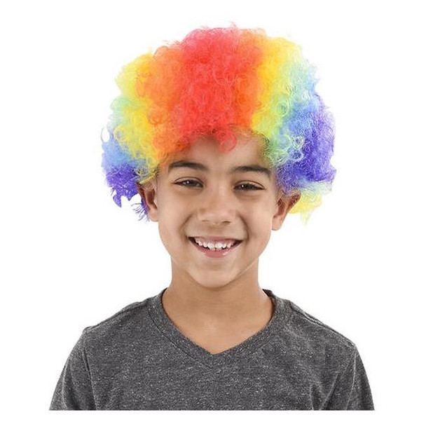 Clown Wigs Wholesale |  Rainbow Child and Adult 6031D