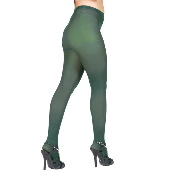 Hunter Green Opaque Pantyhose Tights  12 PACK 8061D