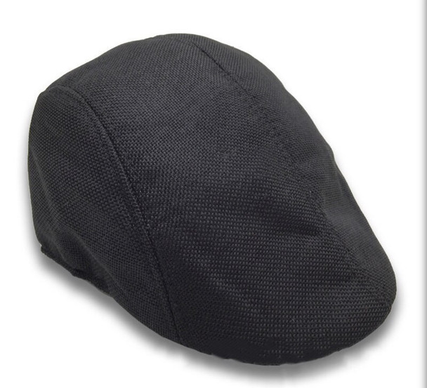 Ivy Cap Deluxe Navy Blue  10+ Colors Available Linen Cotton 22.5 " Adult Standard 1337
