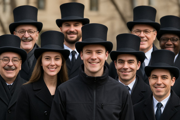 Snowman's Top Hat 1350P