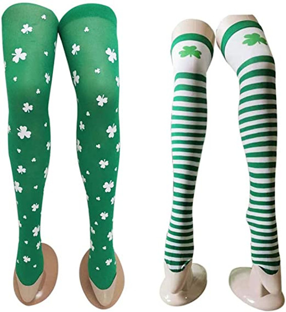 6 PACK St Patrick's Shamrock Beer Socks  8175