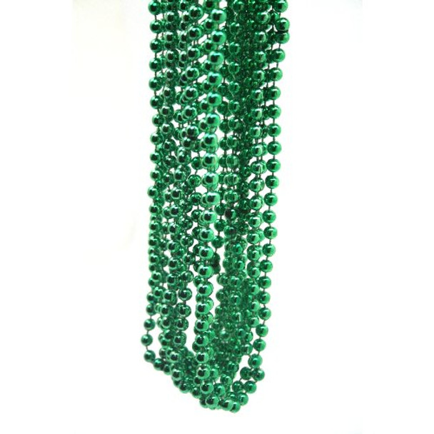 St. Patricks Beads Green 12mm 12 PACK Bulk 9901