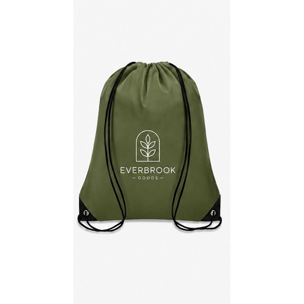 Drawstring Backpack Bags w/ Custom Logo 17" x 14" Standard Size  9270