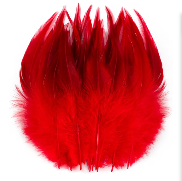 Feathers Bulk 5” 200PCS Saddle Feathers 5804