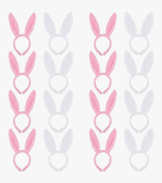 Pink Bunny Ears Bulk Wholesale 16 PACK  9295D