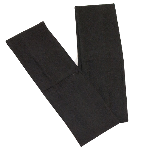 Black Cotton Headband  WS6666D