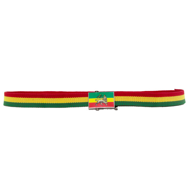 Canvas Rasta Belt Lion 12PK DZ WS2205D