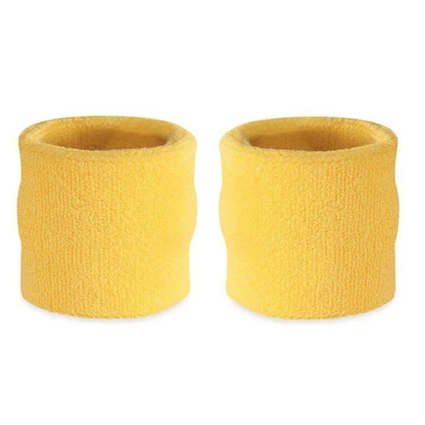 Bulk Sweatbands | Wholesale Sweatbands | Yellow By Piece  WS3070D