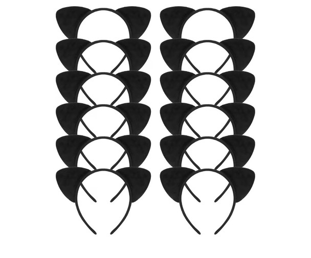 Black Cat Ears Bulk WS1677D