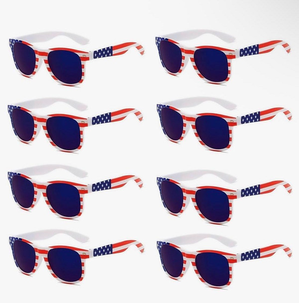American Flag Sunglasses Bulk | Adult Size WS1061