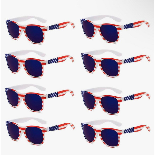 American Flag Sunglasses Bulk | Adult Size WS1061
