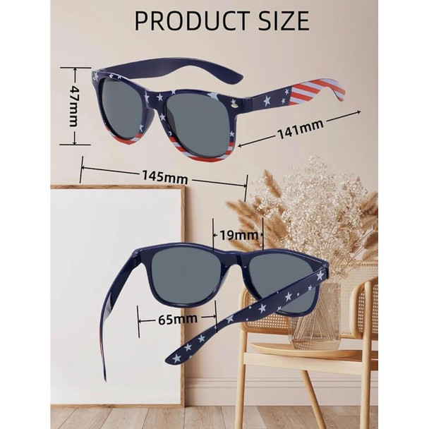 American Flag Sunglasses Bulk | Adult Size WS1061