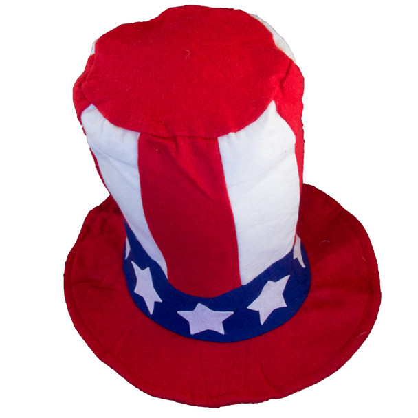 12 PACK Jumbo Patriotic Hat 4th of July Uncle Sam 5925D