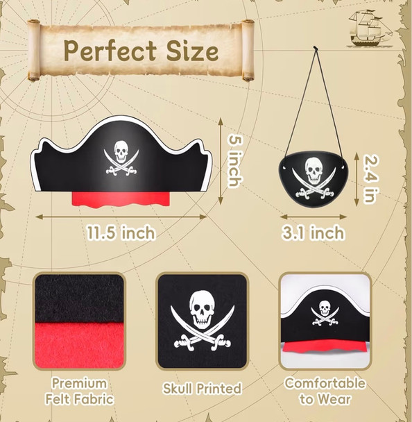 Pirate Party Set Pirate Party Kit For 8 WS1617A 