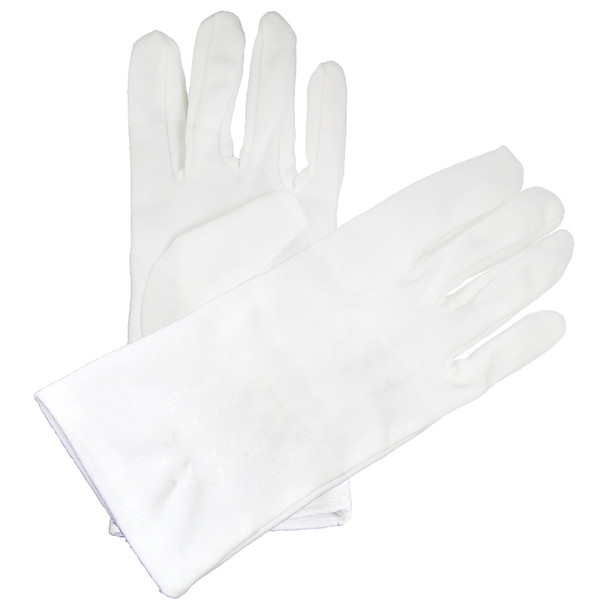 Child White Cotton Gloves 12 PACK  PAIR 5032
