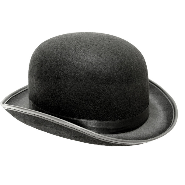 Derby Hat Bulk Black DuraFelt Wholesale 1496D