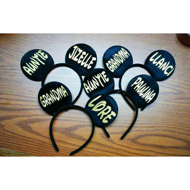 Mickey Mouse Birthday Ears | Mickey Mouse Party Favors | 15001