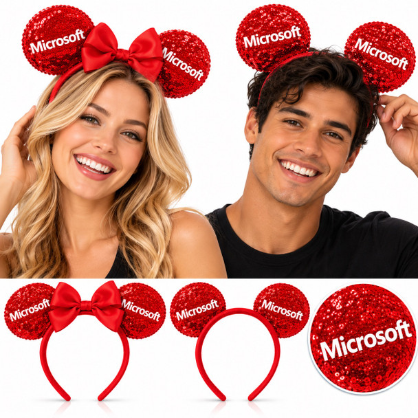 Personalized Mickey Mouse Ears, For Adults and Children's Parties or Personalized Giveaways