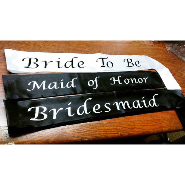 Birthday Sash, Birthday Girl Sash, for Birthday Parties and Bdays Satin Quality 60" (Fonts in Picture Gallery)