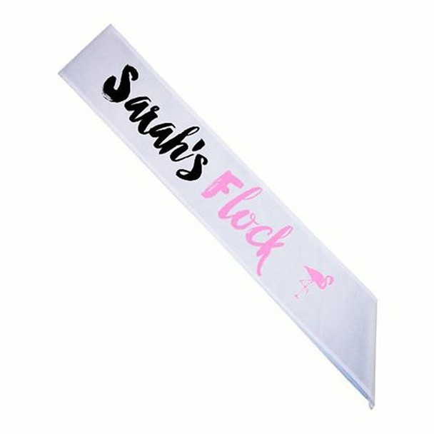 Customized Sashes | Bridal Shower Sash | Personalized For Bday Satin