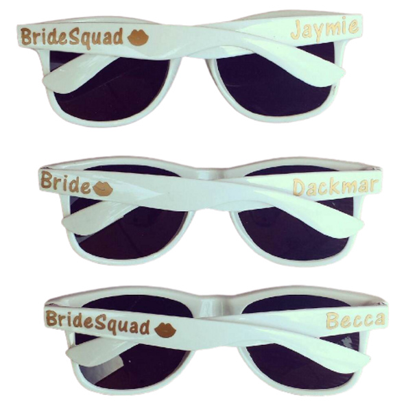 Bachelorette Custom Shades | Bachelorette Custom Sunglasses | 15051 (Fonts in Picture Gallery)