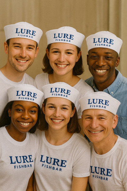 Customized Sailor Hats | Nautical Party Ideas | 100% Cotton With Your Custom Message Adult Size 22.5" Standard