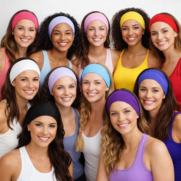 Elastic Headbands | Wholesale Sweatbands | 15099