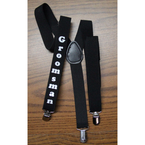 Customized Suspenders | in Many Colors  Adult & Kids Sizes | (Fonts in Picture Gallery)