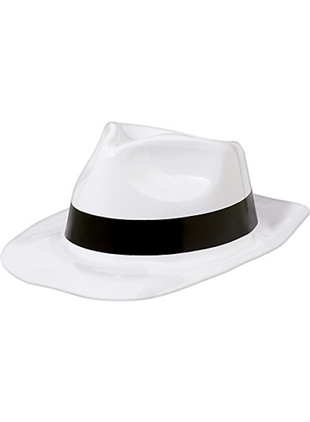 Plastic Fedora Hats | 12 PACK | Party Hats for Adults | 1301P Adult Size