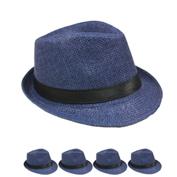 Bright Colorful Sun Hats |  Fedora Pick Color Dozen 1328DZC