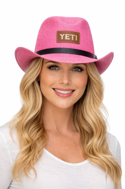 Pink Cowboy Hats Bulk |  Adult 1480P