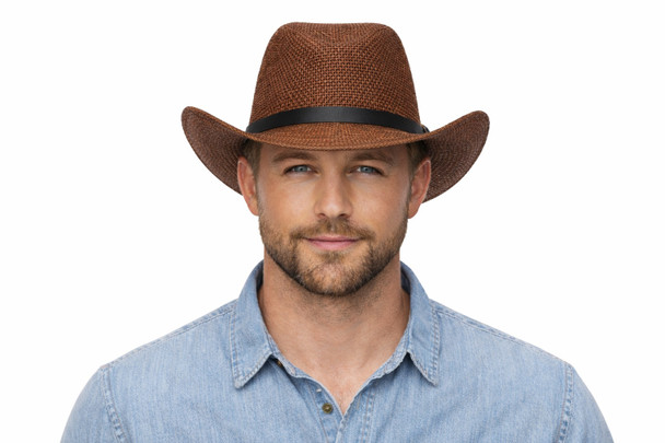 Brown Cowboy Hats Bulk |  Adult 1480BR UNISEX