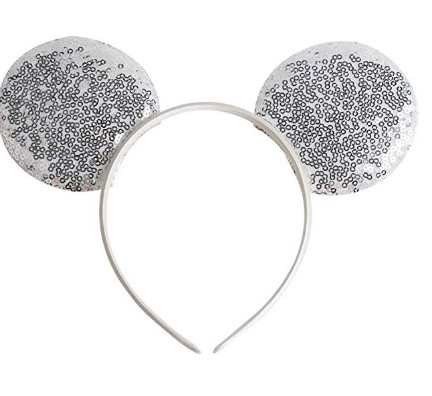 Pink Minnie Ears | Sequin Minnie Mouse Ears | 15003PI