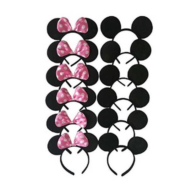 Pink Minnie Ears | Sequin Minnie Mouse Ears | 15003PI