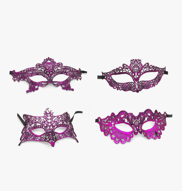 Mardi Gras Assortment Masks | 12 PACK 9227ASST