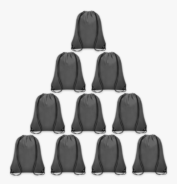 Drawstring Backpack Bags Bulk 17" x 14" Standard Size  8+ Colors 20014
