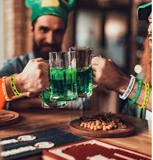 Irish Shamrock Bracelets | Rubber 3086