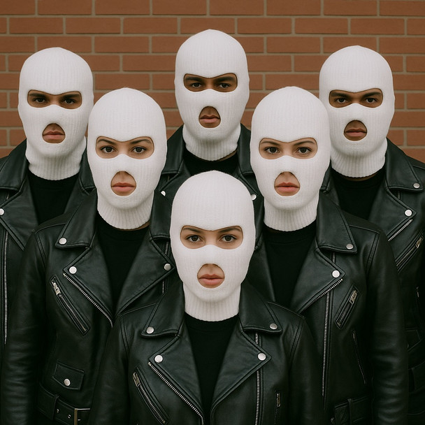 White Ski Face Mask Thief Mask Sheisty Mask - 3061W