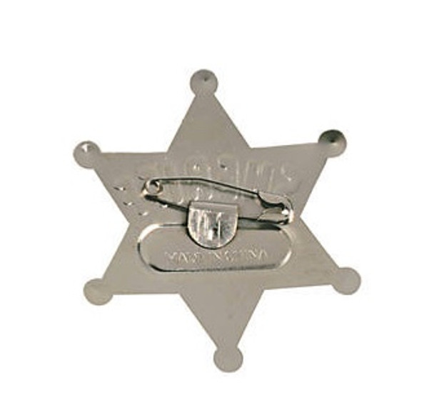 Sheriff Badge Metal 9006M 12 PACK 