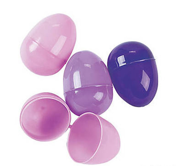  Bulk 144 PCS Purple Easter Eggs 1863P