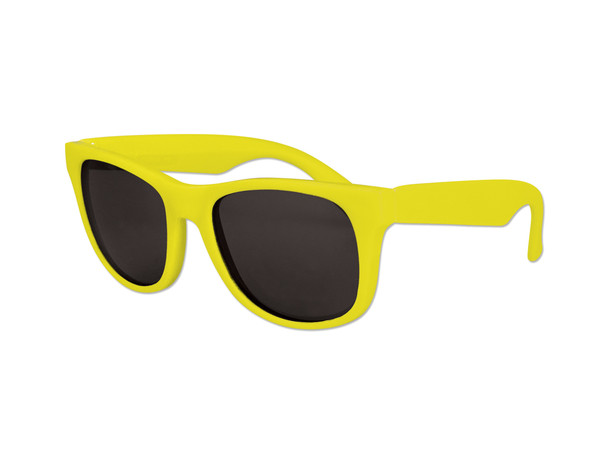 Kids Sunglasses Iconic 80's  | Yellow 100% UV 400  12 PACK 13001