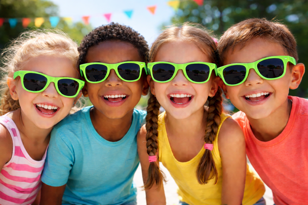 Kids Green Sunglasses Ages 3-9 | 399