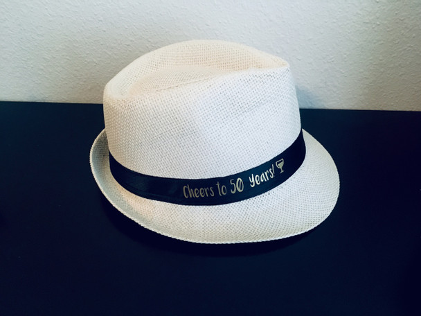 50th Birthday Hat | Custom Hat for 50th 