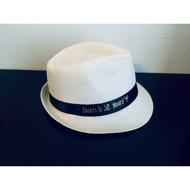 50th Birthday Hat | Custom Hat for 50th Birthday Party