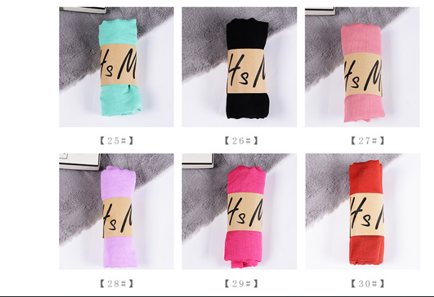 Cotton Linen Scarves Bulk w/ Fringe Shawl  35" x70" 20036