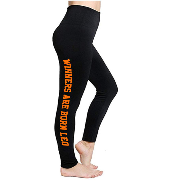 Leo Leggings | Horoscope Leggings | Winners Are Born