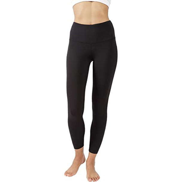 Premium Black Opaque Footless Leggings Cotton/Polyester 12 PACK 8094D